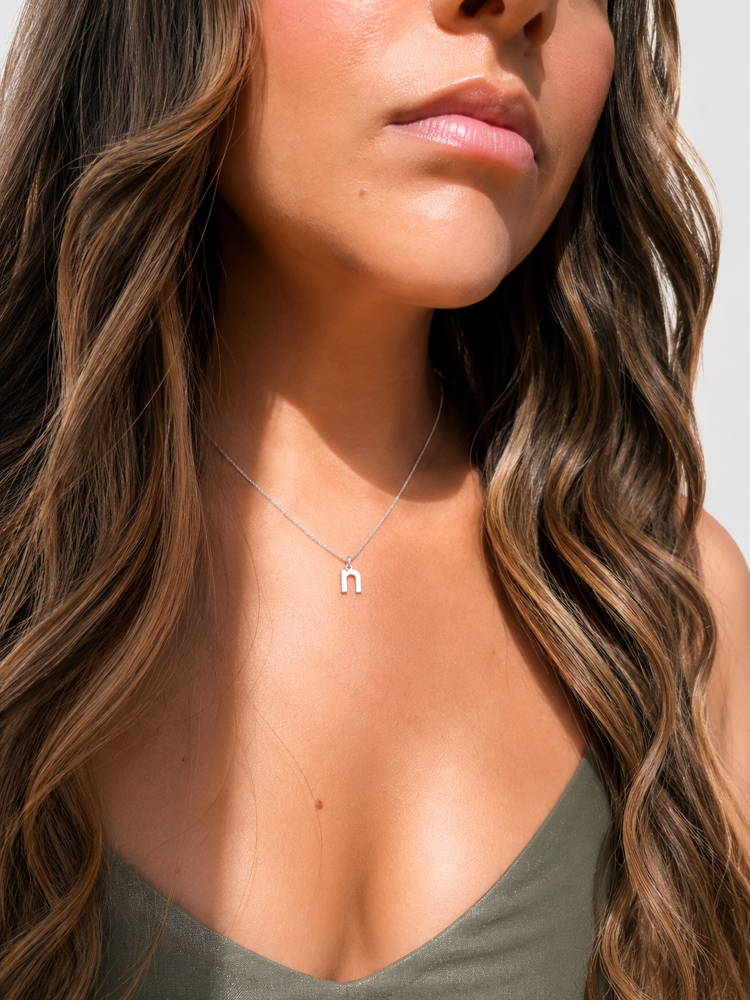Alphabet Pendant letter N