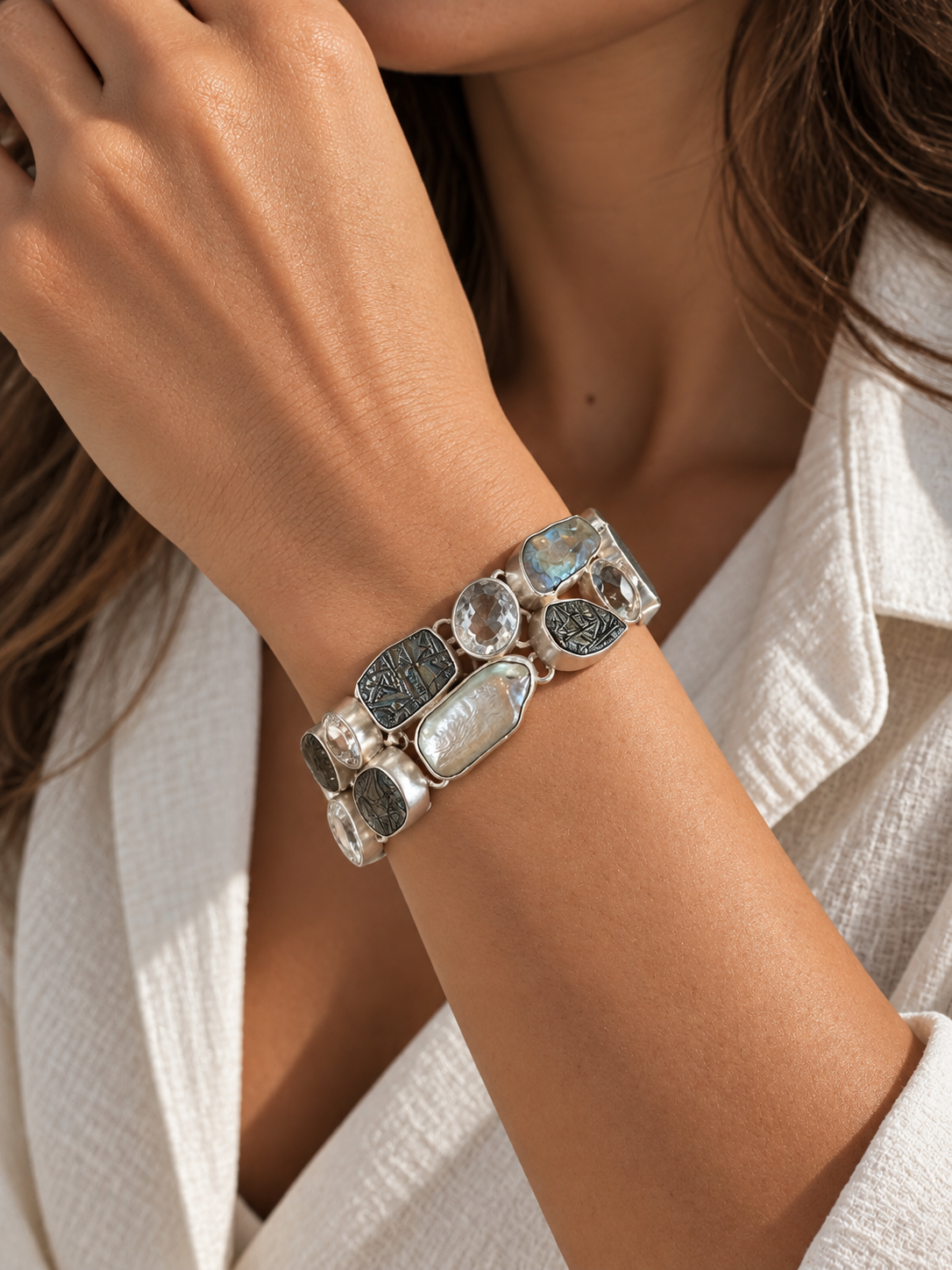 Baroque Mosaic Bracelet