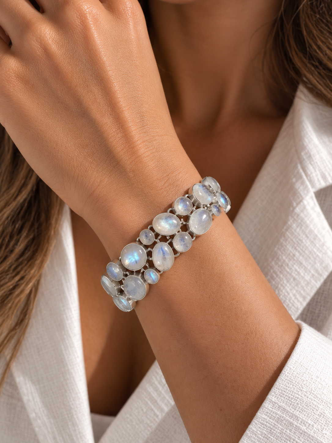 Moonlit Mosaic Bracelet