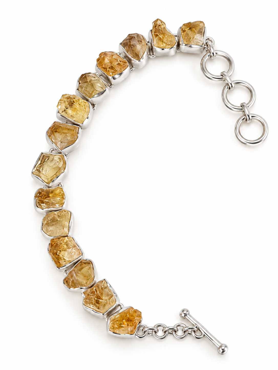 Golden Terrain Citrine Bracelet