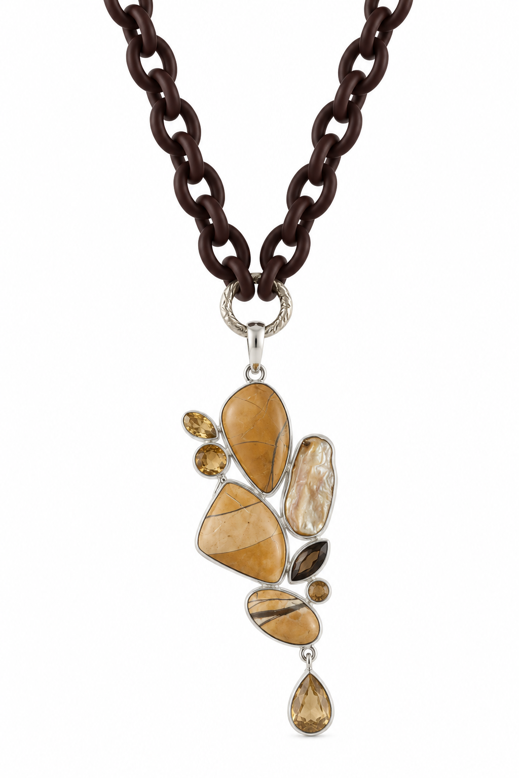 Desert Bloom Serpent Necklace