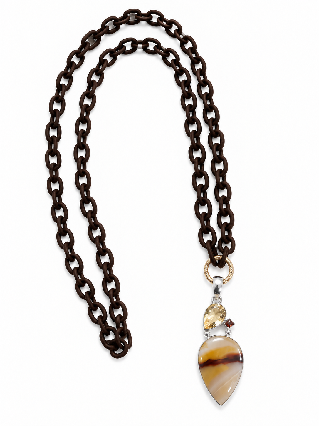 Desert Horizon Serpent Necklace