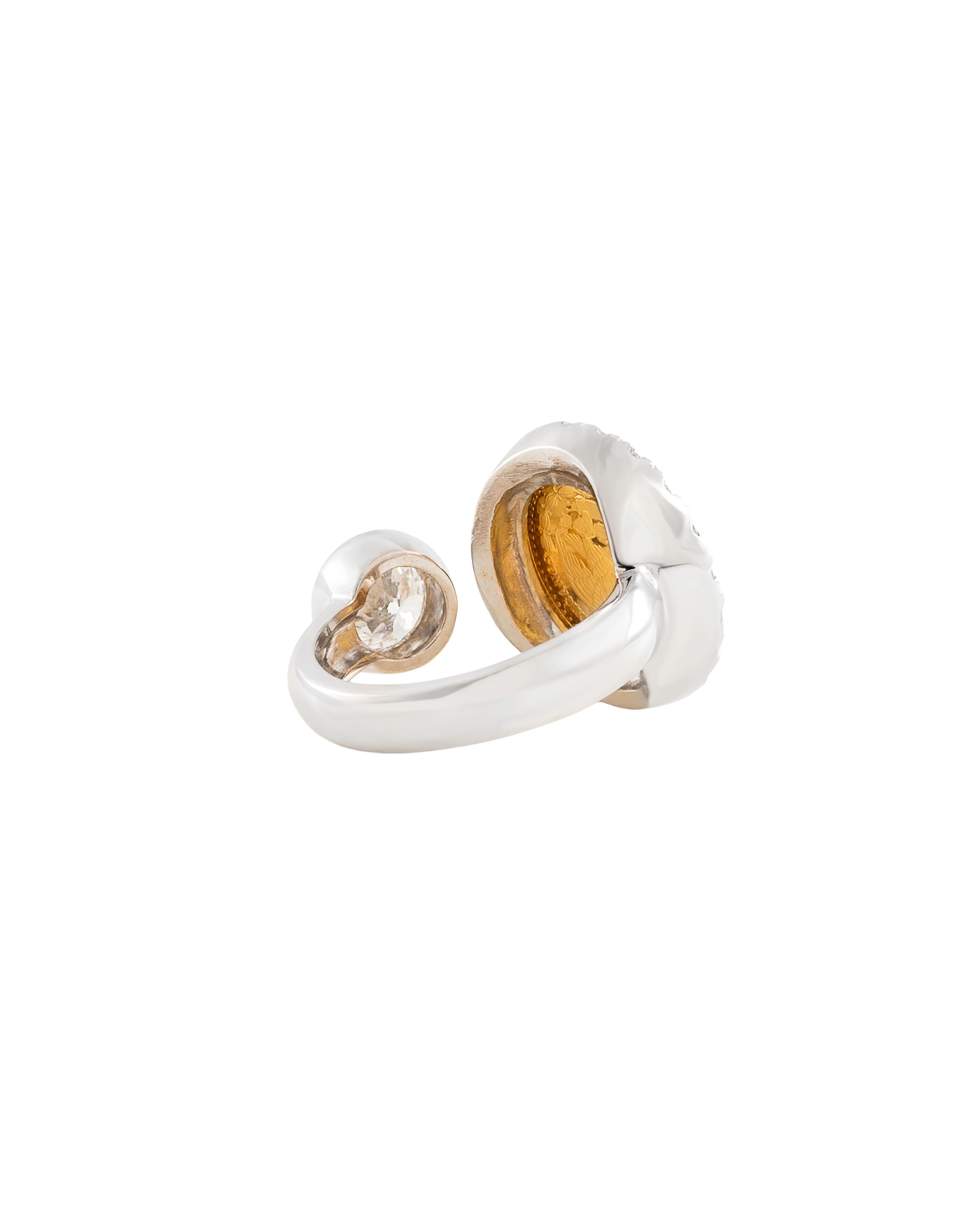Angel of Independence Pink Diamond Cocktail Ring